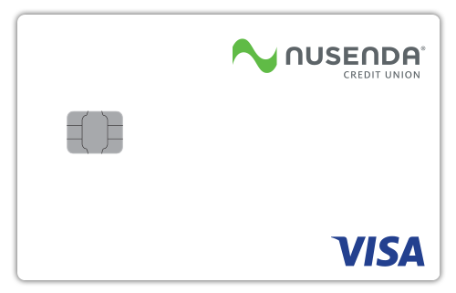 White Visa Platinum Credit Card