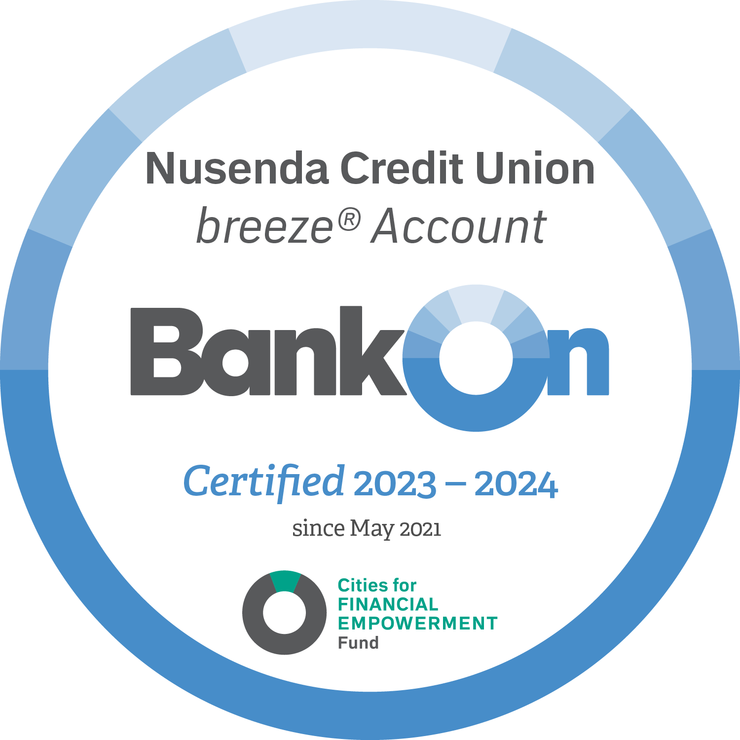 Nusenda Credit Union- breeze® Account 2023 - 2024