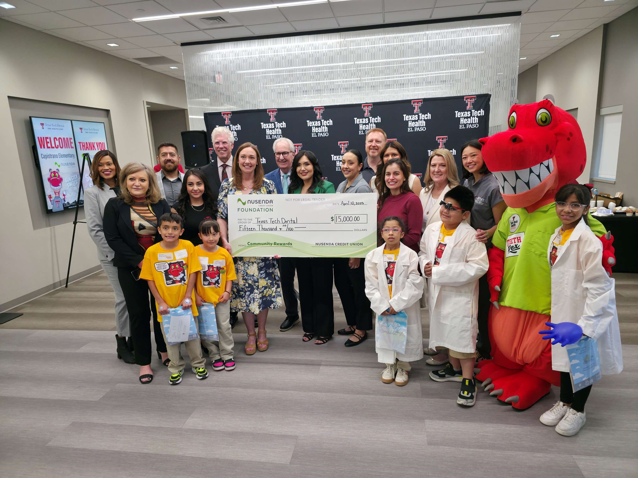Nusenda Sun City Smile Day in El Paso